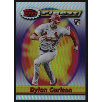 2021 Finest Flashbacks Refractors #21 Dylan Carlson