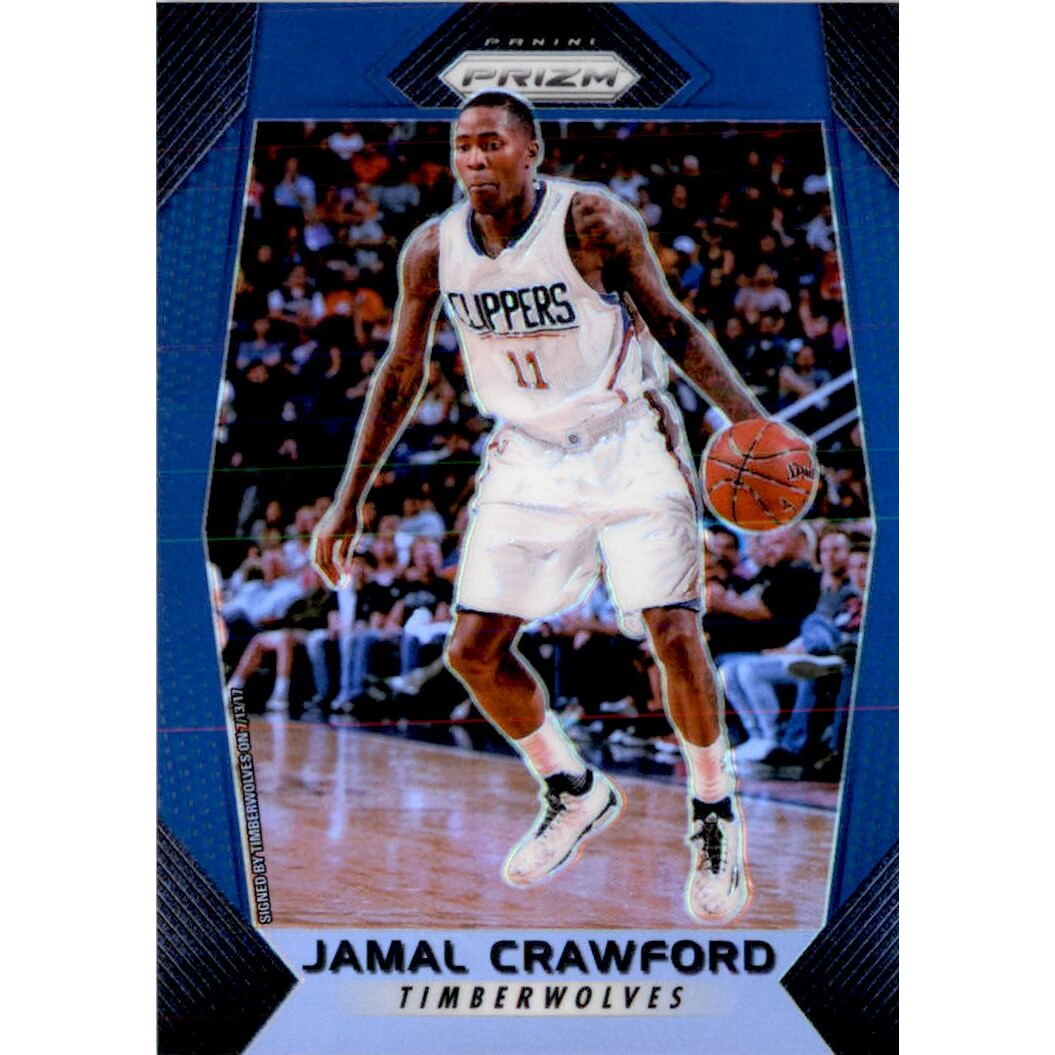 2017-18 Panini Prizm Prizms Blue #86 Jamal Crawford