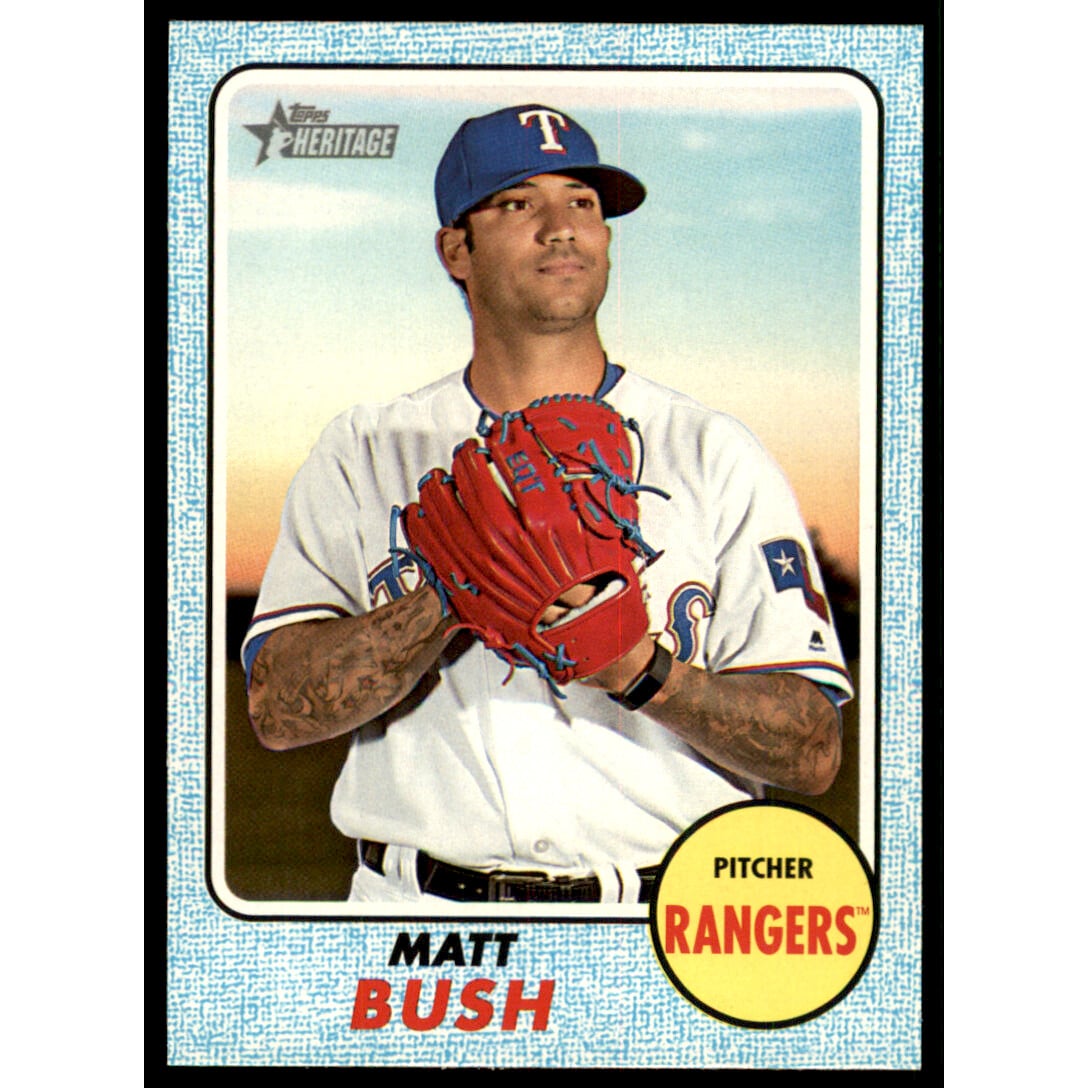 2017 Topps Heritage Blue #699 Matt Bush
