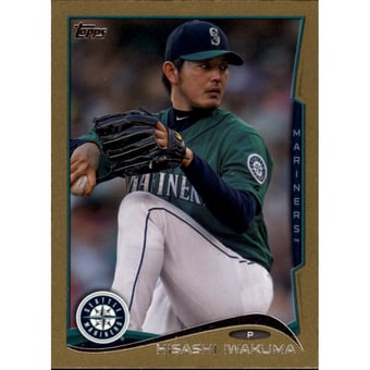 2014 Topps Mini Gold #65 Hisashi Iwakuma