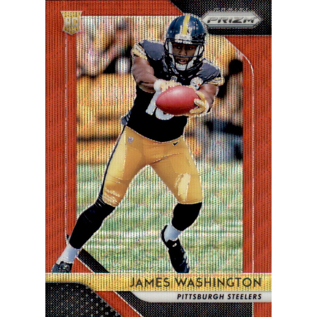 2018 Panini Prizm Prizms Red Wave #222 James Washington 2018 Panini Prizm Prizms Red Wave #222 James Washington
