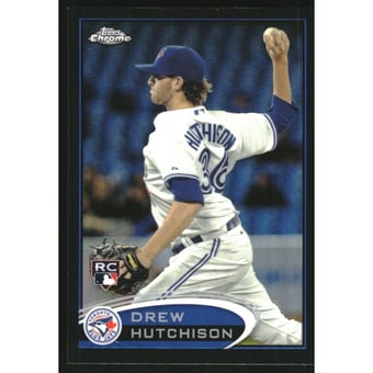2012 Topps Chrome Black Refractors #193 Drew Hutchison