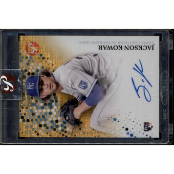 2022 Topps Pristine Autographs Gold Pristine Refractors #PAJKO Jackson Kowar