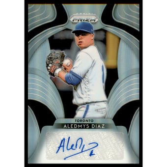 2019 Panini Prizm Signatures #13 Aledmys Diaz