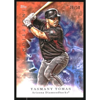 2017 Topps Inception Orange #76 Yasmany Tomas