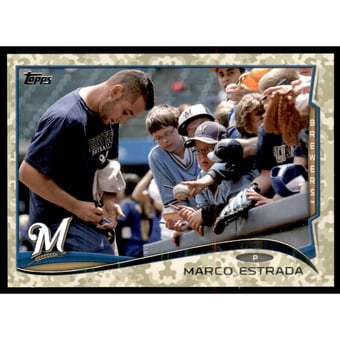 2014 Topps Camo #598 Marco Estrada