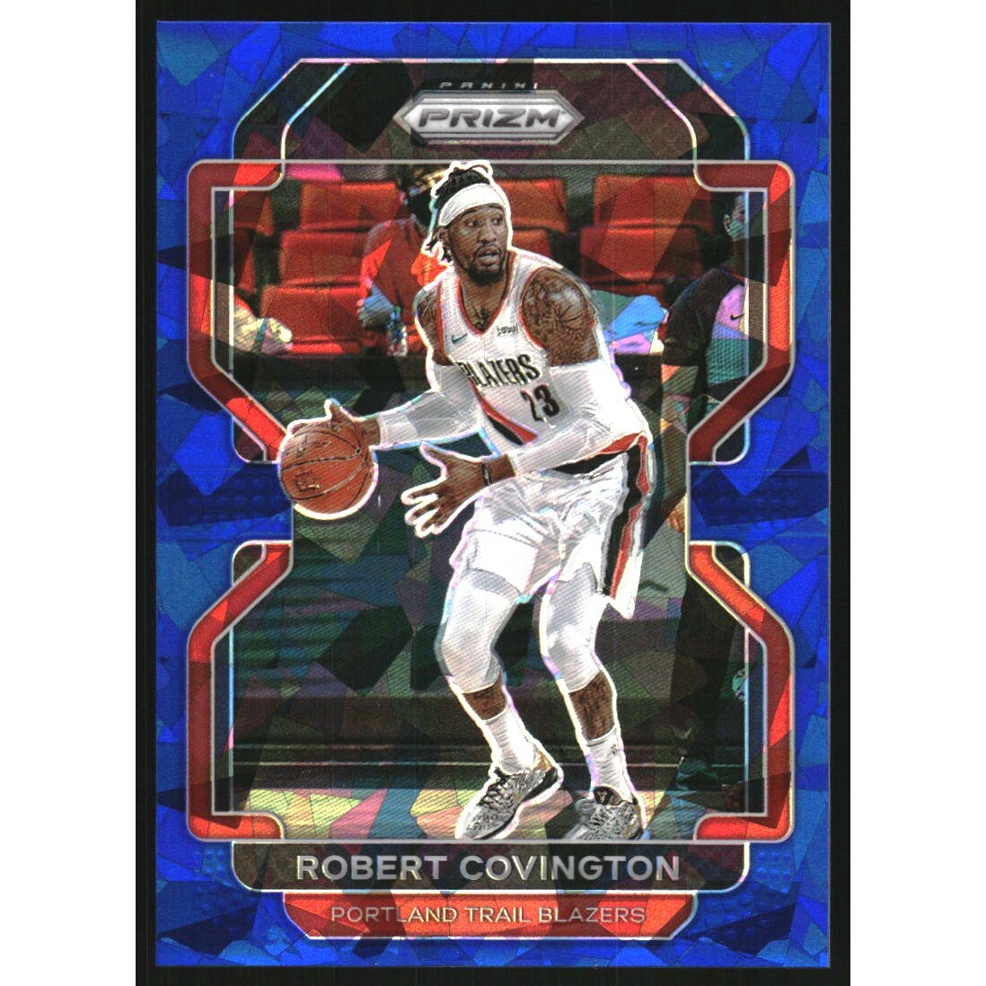 2021-22 Panini Prizm Prizms Blue Ice #233 Robert Covington