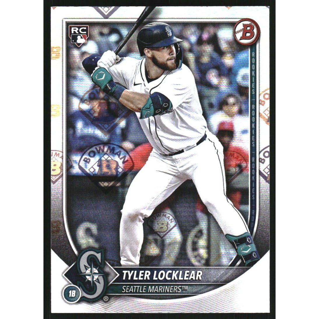 2025 Bowman Retro Logo Pattern #93 Tyler Locklear