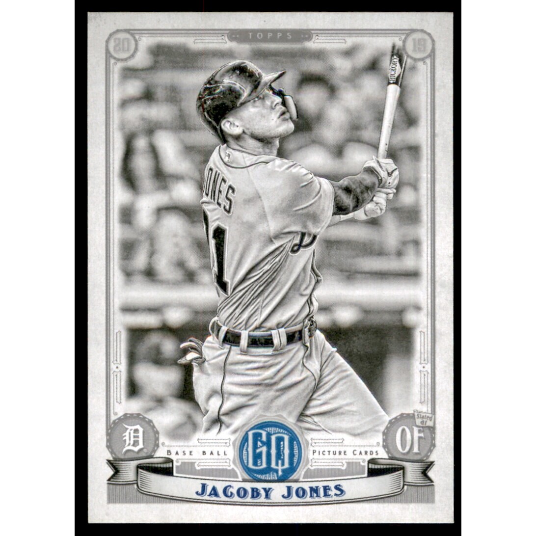 2019 Topps Gypsy Queen Black and White #7 JaCoby Jones