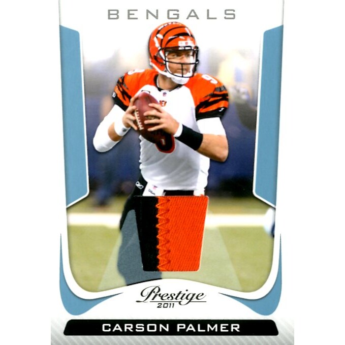 2011 Prestige Platinum Patches #40 Carson Palmer