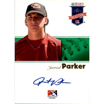 2008 TRISTAR PROjections Autographs Green #43 Jarrod Parker