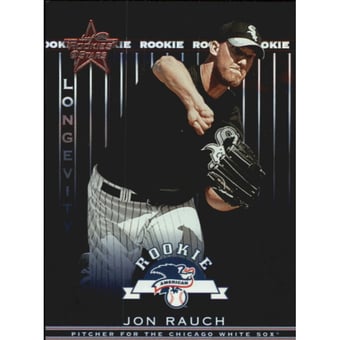 2002 Leaf Rookies and Stars Longevity #306 Jon Rauch RS