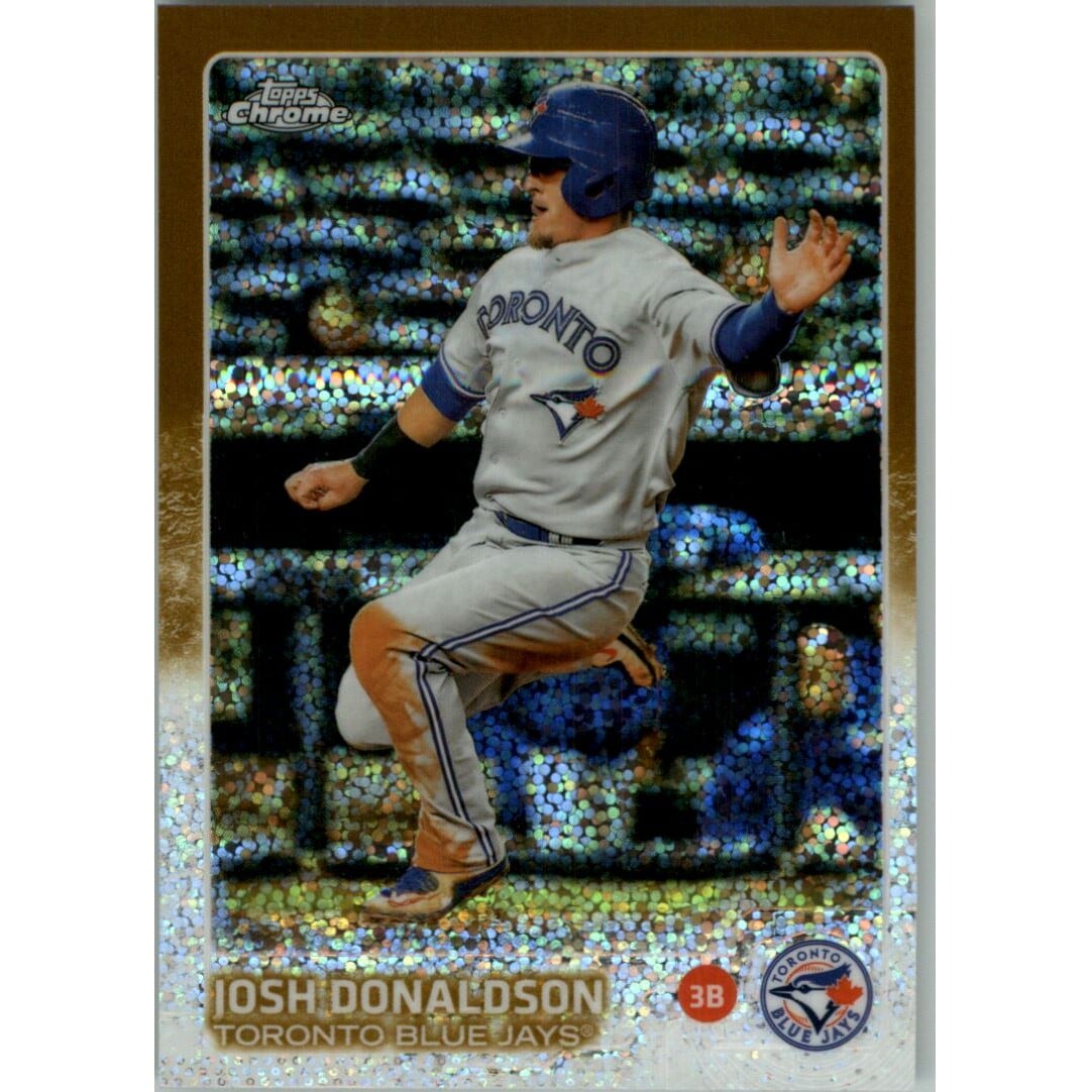 2015 Topps Update Chrome Gold Refractors #US320 Josh Donaldson