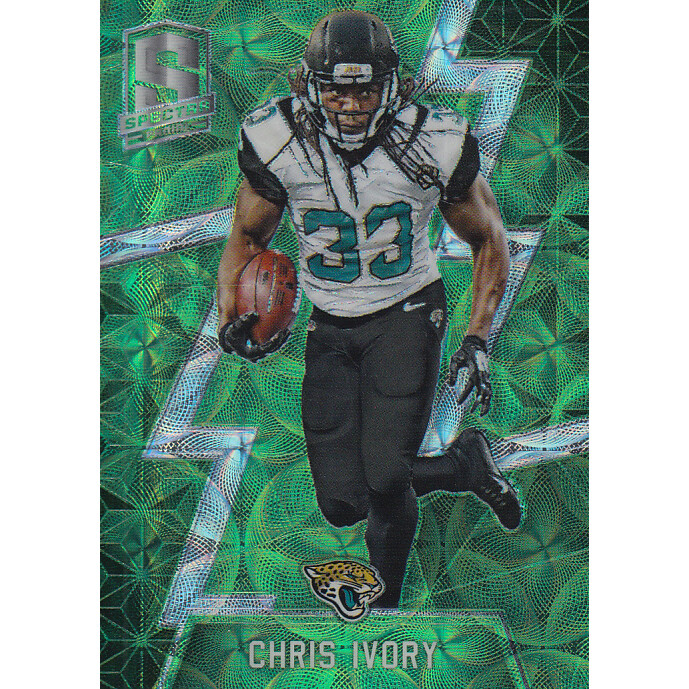 2016 Panini Spectra Neon Green #23 Chris Ivory