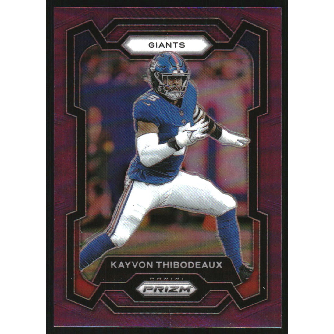 2023 Panini Prizm Prizms Purple #224 Kayvon Thibodeaux
