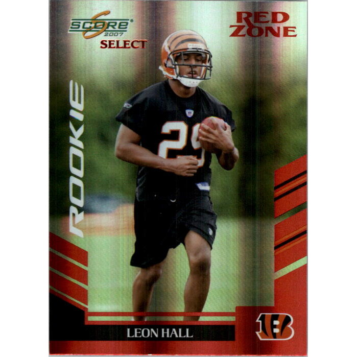 2007 Select Red Zone #338 Leon Hall