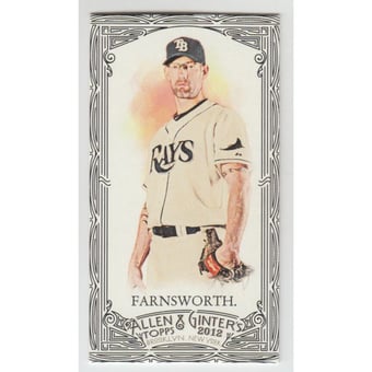2012 Topps Allen and Ginter Mini Black #304 Kyle Farnsworth