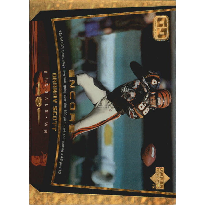 1998 Upper Deck Encore F/X #56 Darnay Scott