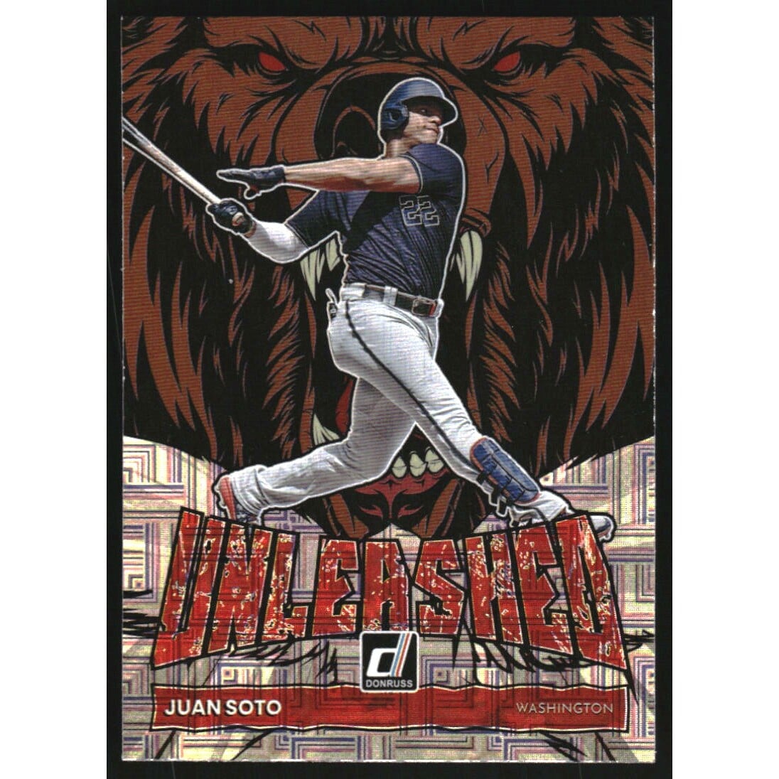 2022 Donruss Unleashed Vector #8 Juan Soto