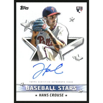 2022 Topps Baseball Stars Autographs #BSAHC Hans Crouse