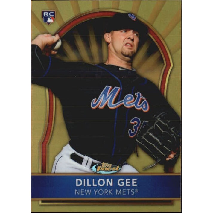 2011 Finest Gold Refractors #79 Dillon Gee 2011 Finest Gold Refractors #79 Dillon Gee