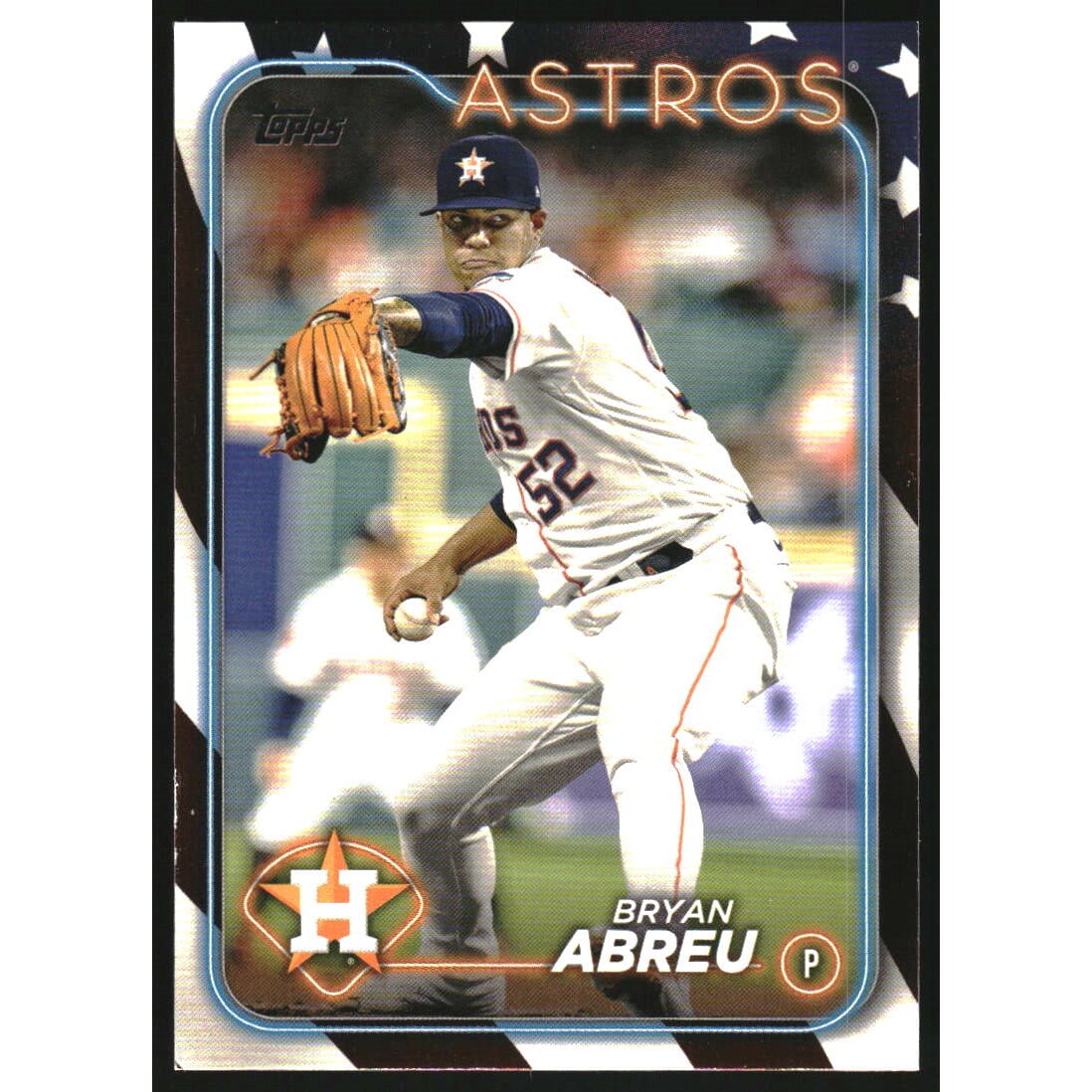 2024 Topps Independence Day #438 Bryan Abreu. rookie card picture