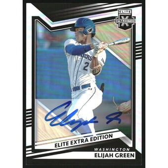 2022 Elite Extra Edition Signatures #5 Elijah Green