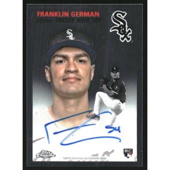 2023 Topps Chrome Platinum Anniversary Autographs #CPAFG Franklin German