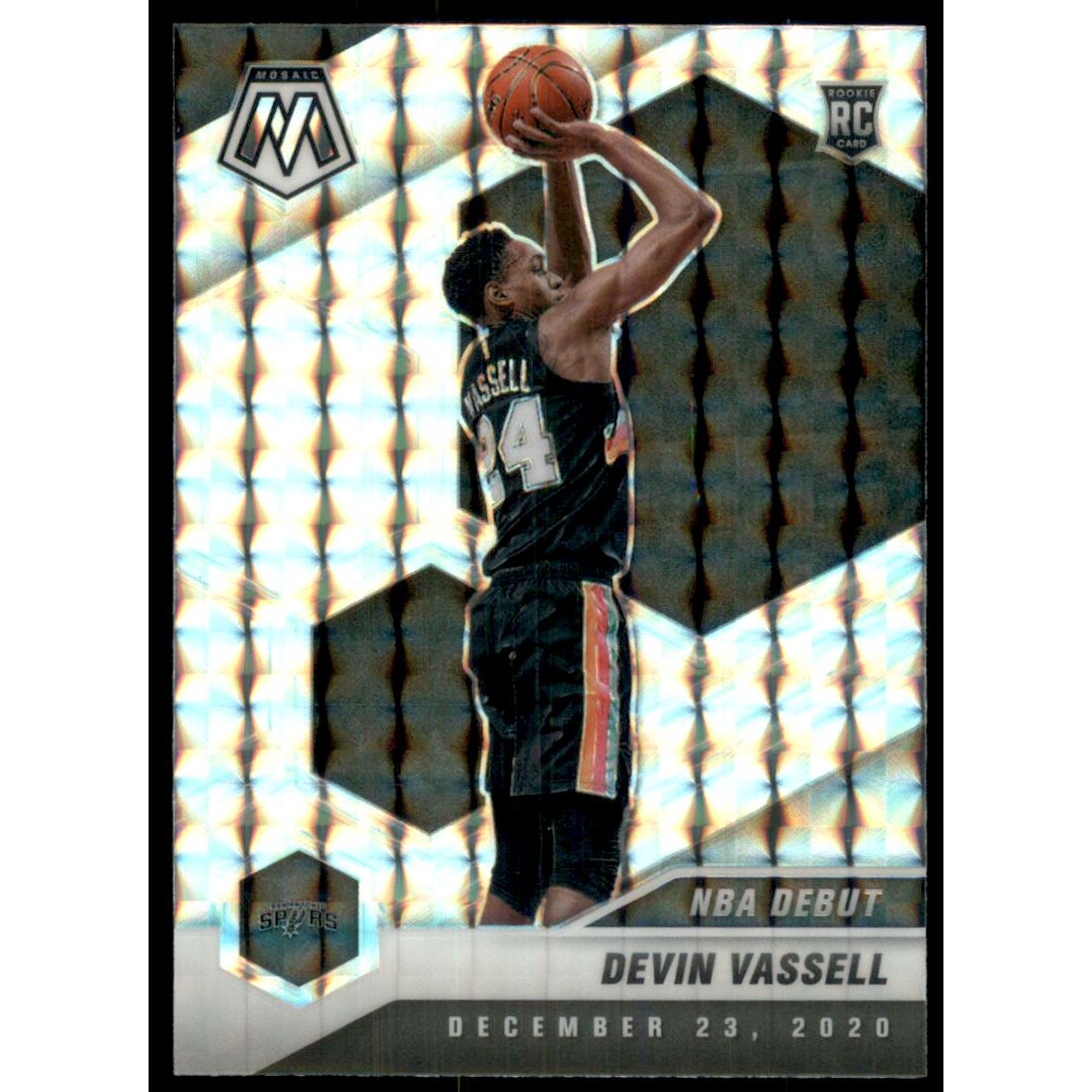 2020-21 Panini Mosaic Mosaic #278 Devin Vassell