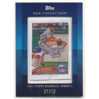 2011 Topps Silk Collection #14 Ian Desmond