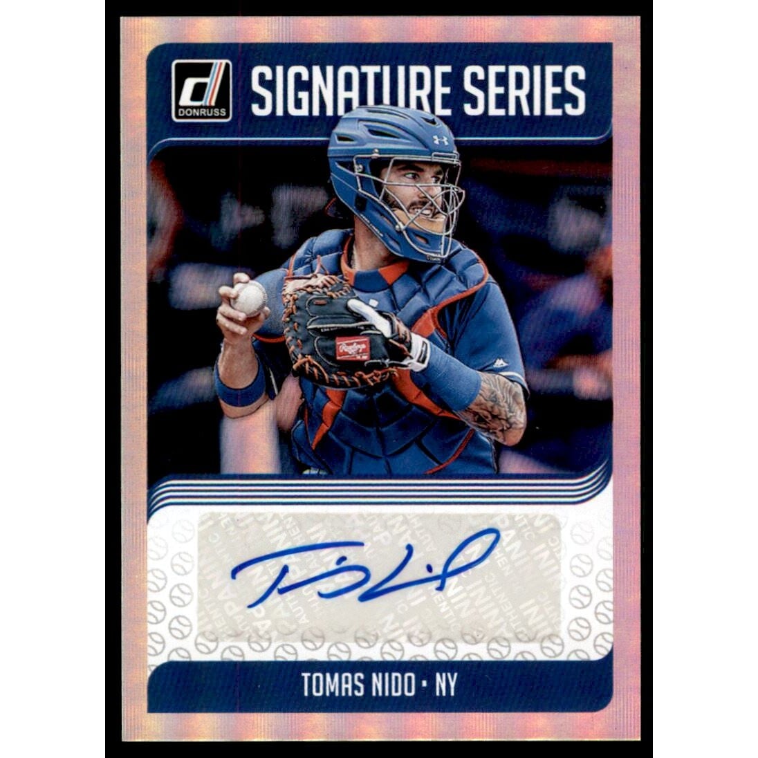 2018 Donruss Signature Series #27 Tomas Nido