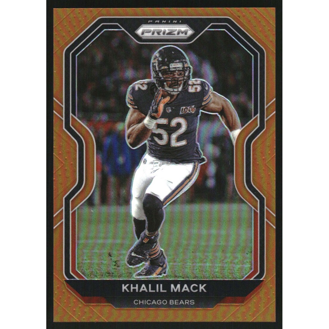 2020 Panini Prizm Prizms Orange #191 Khalil Mack