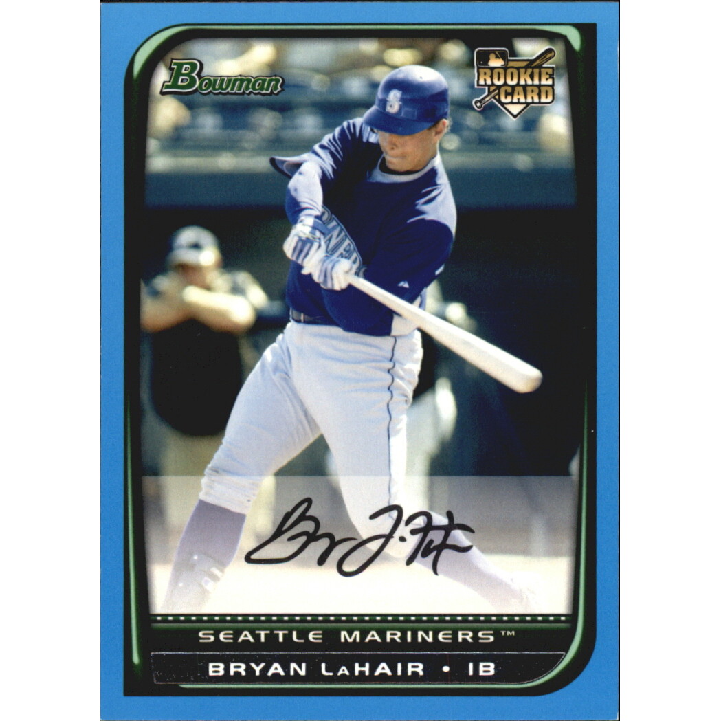 2008 Bowman Draft Blue #BDP45 Bryan LaHair. rookie card picture