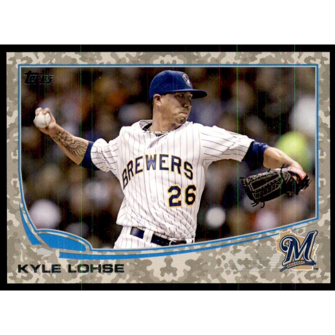 2013 Topps Update Camo #US189 Kyle Lohse. rookie card picture
