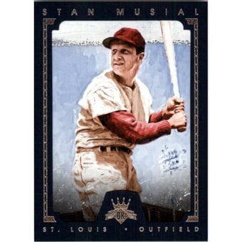 2016 Diamond Kings Framed Blue #20 Stan Musial