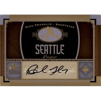 2012 SP Signature #SEA11 Nick Franklin C