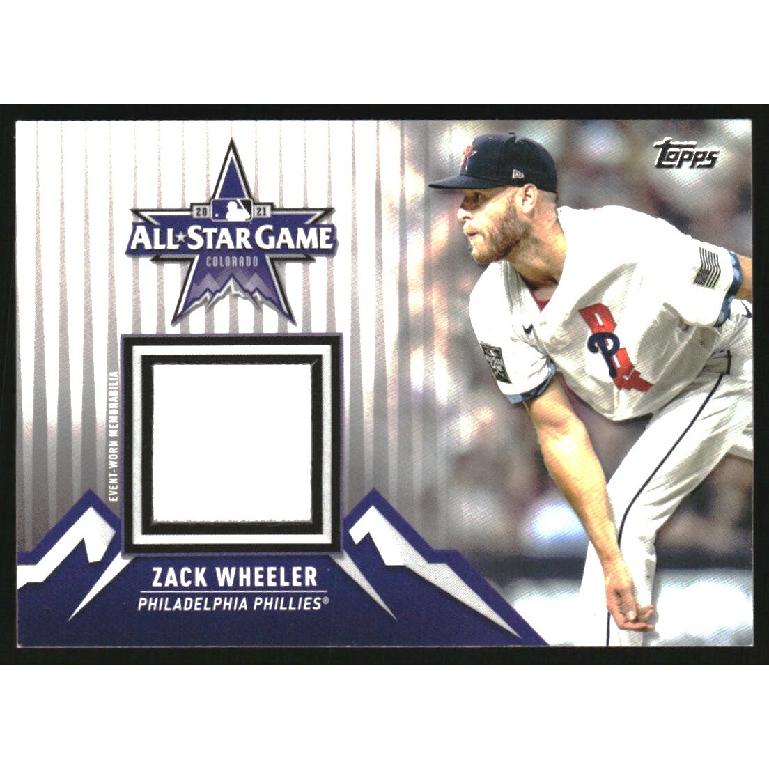 2021 Topps Update All-Star Stitches Relics #ASSCZW Zack Wheeler
