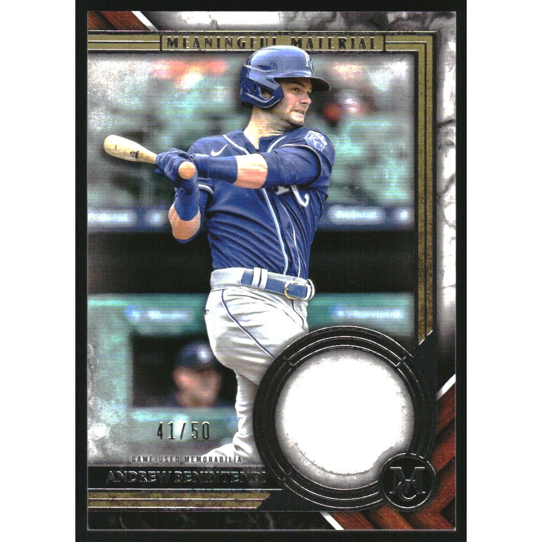 2022 Topps Museum Collection Meaningful Material Relics #MMR1ABE Andrew Benintendi