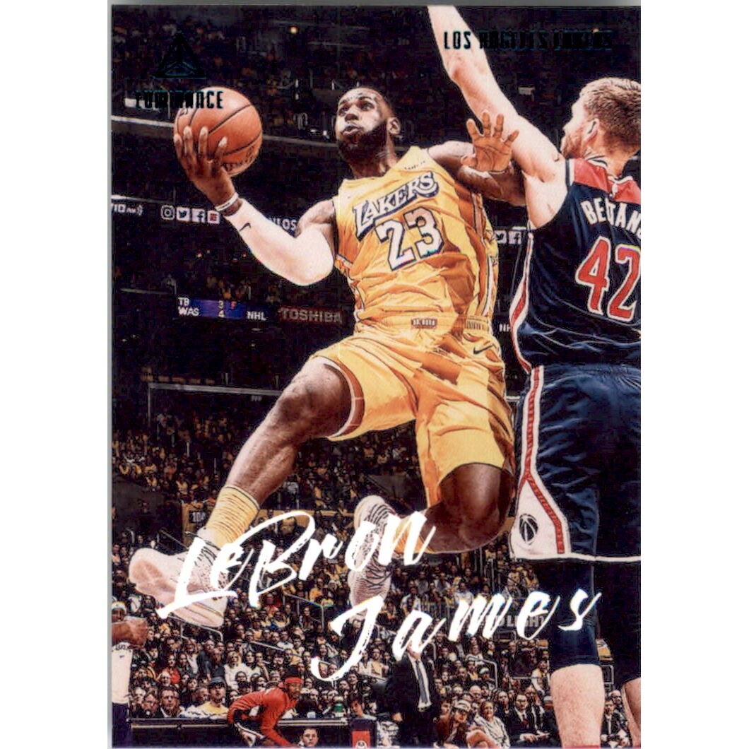 2019-20 Panini Chronicles Teal #162 LeBron James/Luminance