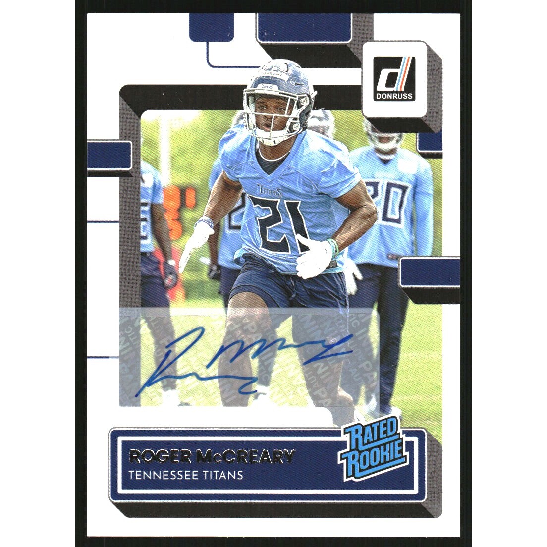 2022 Donruss Rated Rookies Autographs #365 Roger McCreary