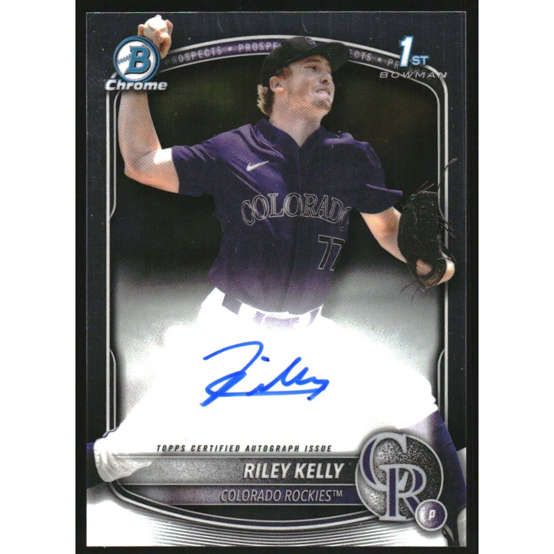 2025 Bowman Chrome Draft Autographs #CPARK Riley Kelly