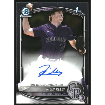 2025 Bowman Chrome Draft Autographs #CPARK Riley Kelly