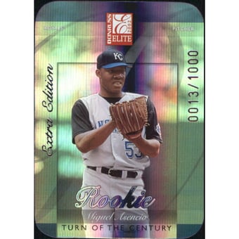 2002 Donruss Elite Turn of the Century #213 Miguel Asencio/100*