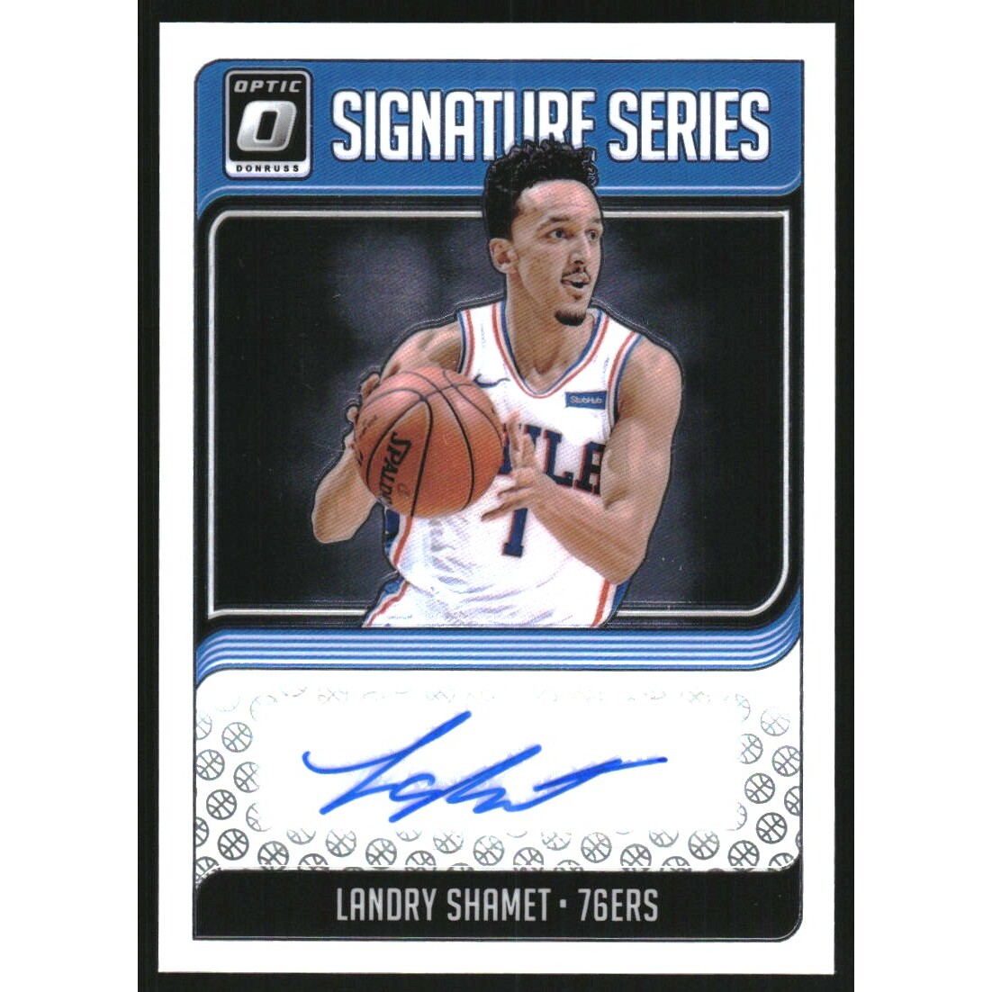 2018-19 Donruss Optic Signature Series #71 Landry Shamet