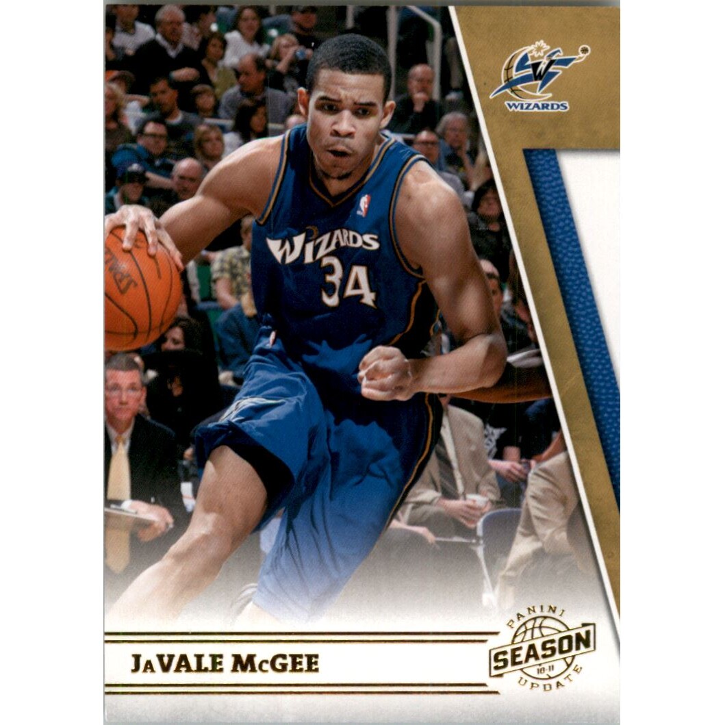 2010-11 Panini Season Update Gold #94 JaVale McGee