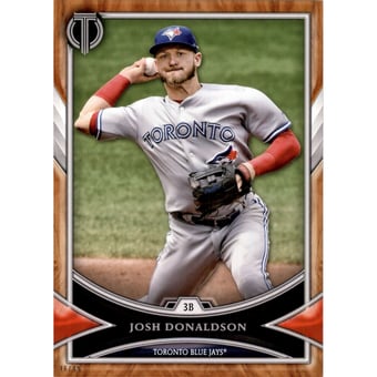 2018 Topps Tribute 5x7 #31 Josh Donaldson