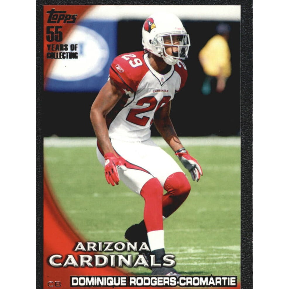 2010 Topps Black #304 Dominique Rodgers-Cromartie. rookie card picture