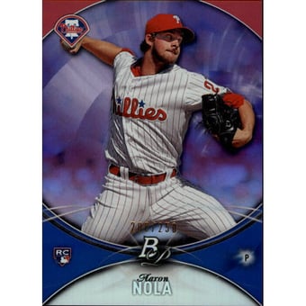 2016 Bowman Platinum Purple #99 Aaron Nola