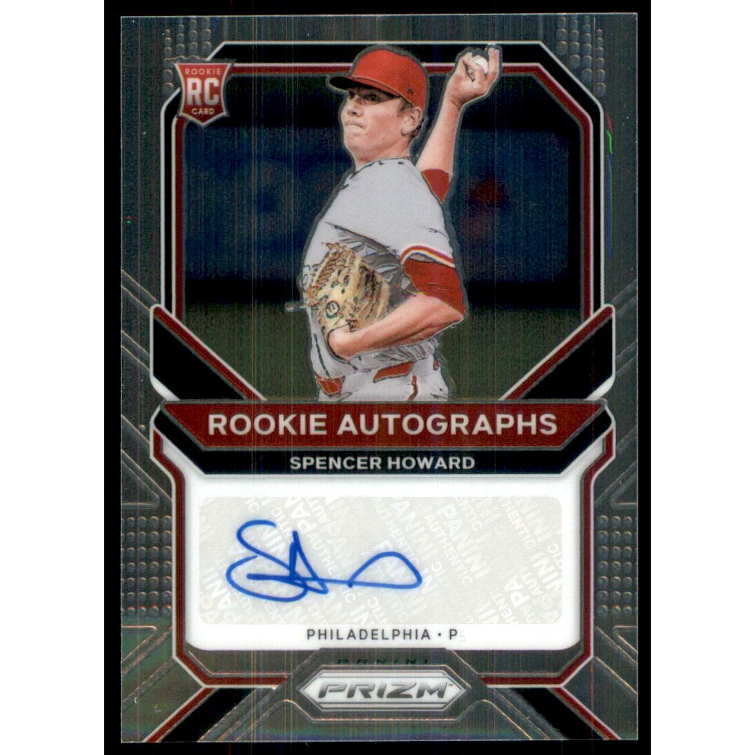 2021 Panini Prizm Rookie Autographs #63 Spencer Howard