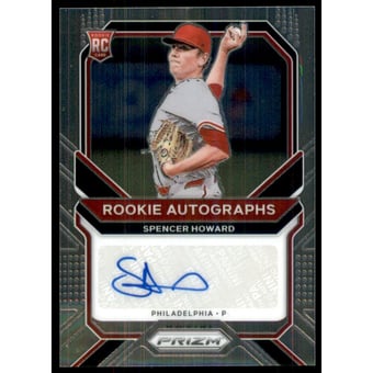 2021 Panini Prizm Rookie Autographs #63 Spencer Howard